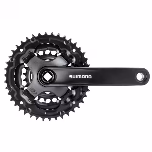 Комплект шатунов Shimano Tourney FC-TY301, 170 мм, 42/34/24T, с защитой