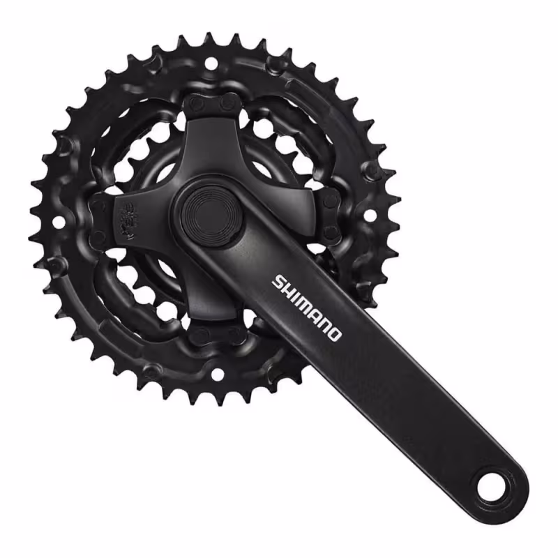 Комплект шатунов Shimano Tourney FC-TY301, 170 мм, 42/34/24T, с защитой