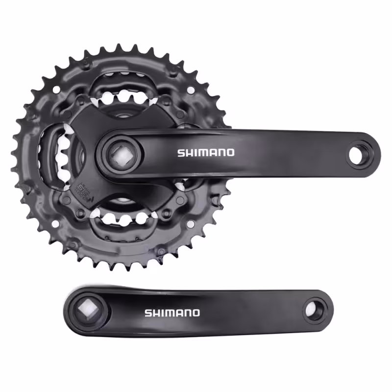 Комплект шатунов Shimano Tourney FC-TY301, 170 мм, 42/34/24T, с защитой