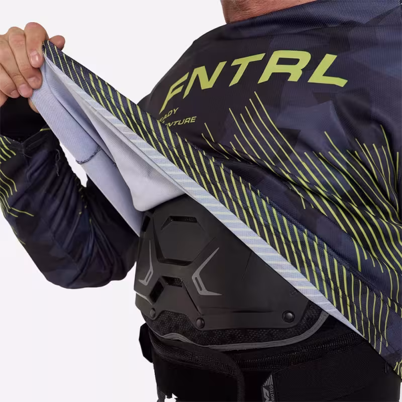 Джерси мужское Finntrail Gravity 6603 Graphite, ткань полиэстер/хлопок, черный, размер 44-46 (S), 165-175 см