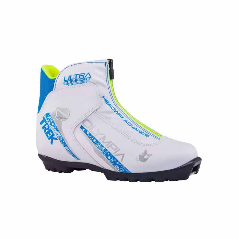 Ботинки лыжные Trek Olympia 2 NNN, белый, размер 37