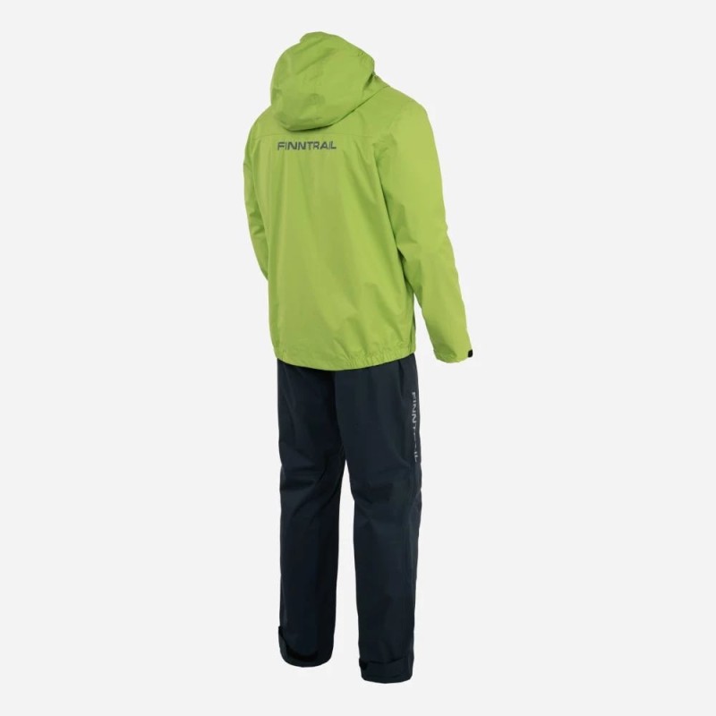 Костюм мужской Finntrail Outdoor suit 3445 AppleGreen, мембрана Hard-Tex, зеленый, размер 50-52 (L), 175-185 см