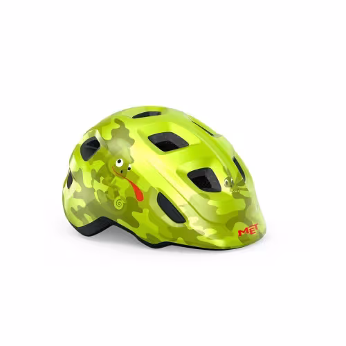 Велошлем Met Hooray Lime Chamaleon, желтый/зеленый, размер S, 52-55 см