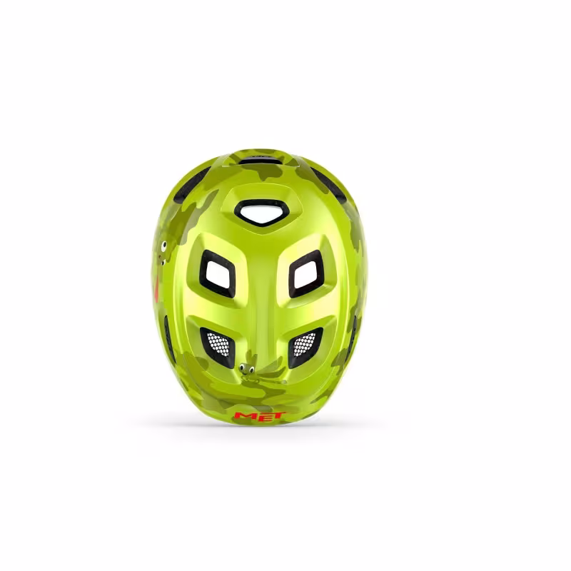 Велошлем Met Hooray Lime Chamaleon, желтый/зеленый, размер S, 52-55 см