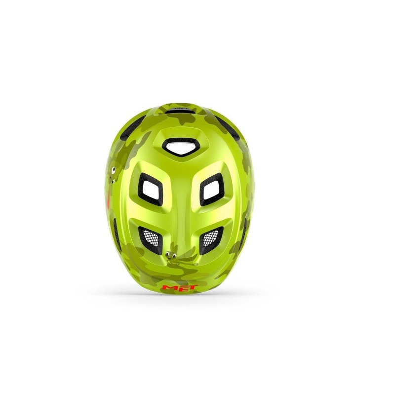 Велошлем Met Hooray Lime Chamaleon, желтый/зеленый, размер S, 52-55 см