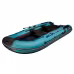 Надувная лодка ПВХ Адмирал 360, НДНД, синий/серый