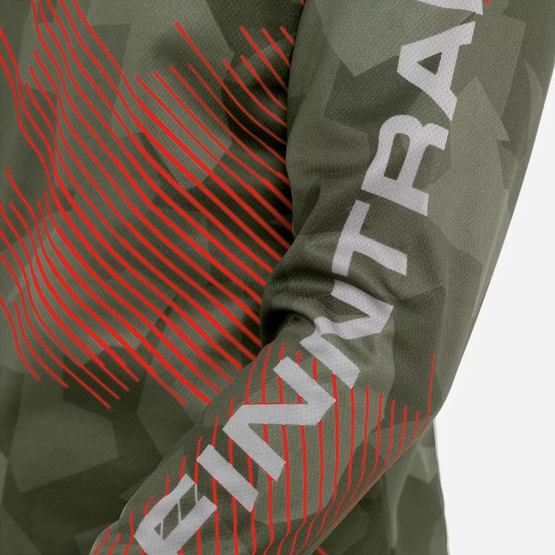 Джерси мужское Finntrail Gravity 6603 Khaki, ткань полиэстер/хлопок, хаки, размер 42-44 (XS), 160-170 см