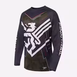 Джерси мужское Finntrail Jersey 6601 CamoShadowGreen, полиэстер, зеленый, размер 44-46 (S), 165-175 см