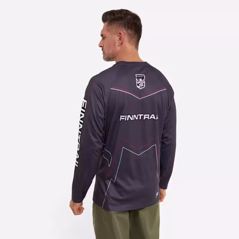 Джерси мужское Finntrail Jersey 6601 CamoShadowGreen, полиэстер, зеленый, размер 54-56 (XL), 180-190 см