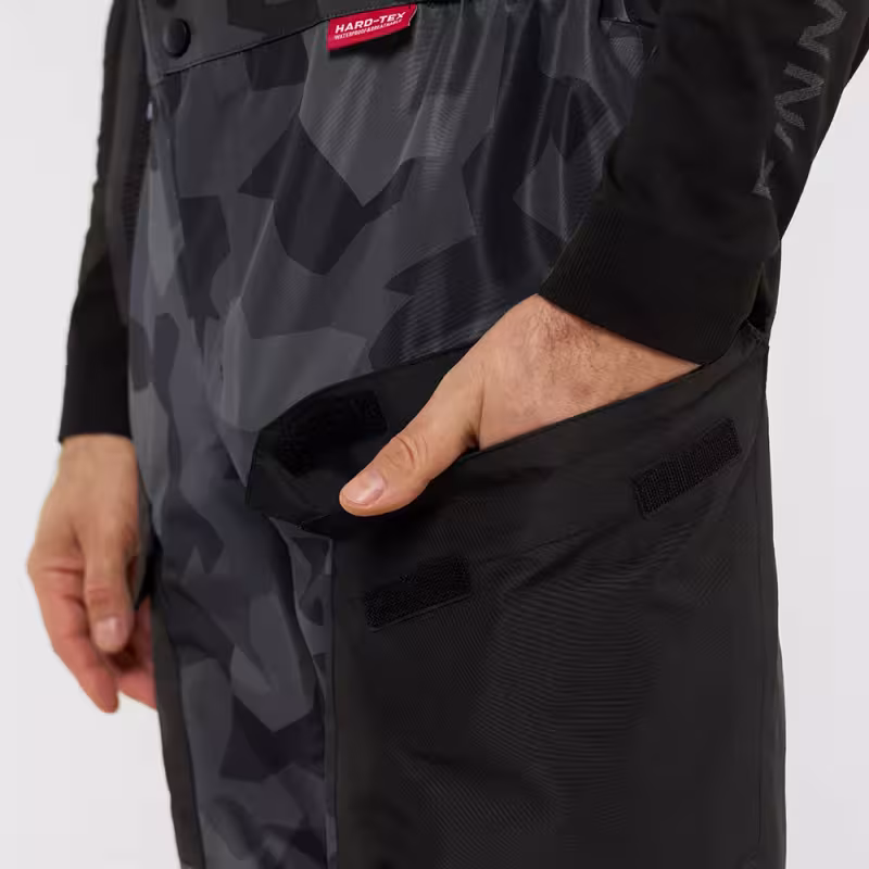 Костюм мужской Finntrail Thor 3420 CamoShadowBlack, мембрана Hard-Tex, черный, размер 50-52 (L), 175-185 см