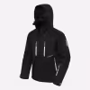 Костюм мужской Finntrail Atlas 3440 Graphite, ткань Рипстоп/мембрана Hard-Tex, черный, размер 58-60 (XXL), 185-195 см
