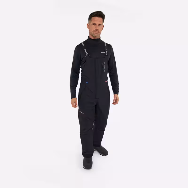 Костюм мужской Finntrail Atlas 3440 Graphite, ткань Рипстоп/мембрана Hard-Tex, черный, размер 58-60 (XXL), 185-195  см