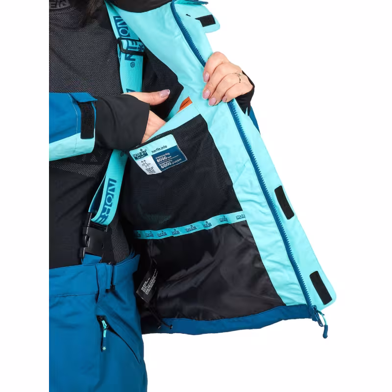 Костюм женский Norfin Bergen, Nortex Breathable, синий, размер L, 160 см