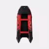 Надувная лодка ПВХ Gladiator E450PRO, НДНД, красный/черный