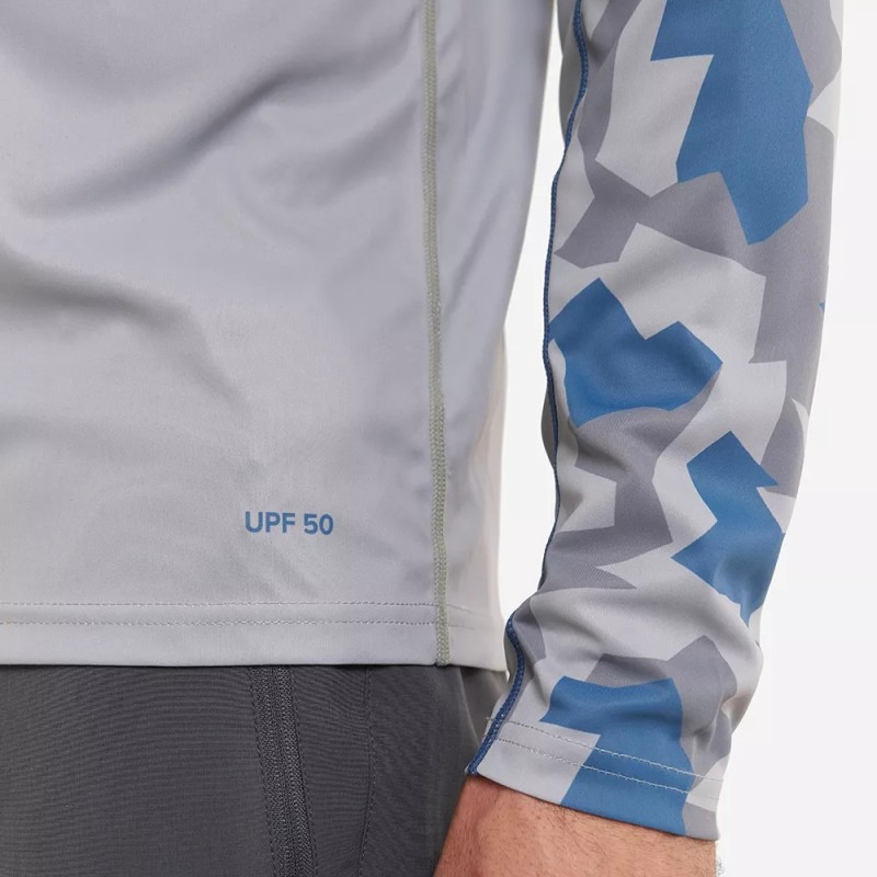 Лонгслив мужской Finntrail Wave 6612 Grey, полиэстер, серый, размер 62-64 (XXXL), 190-200 см