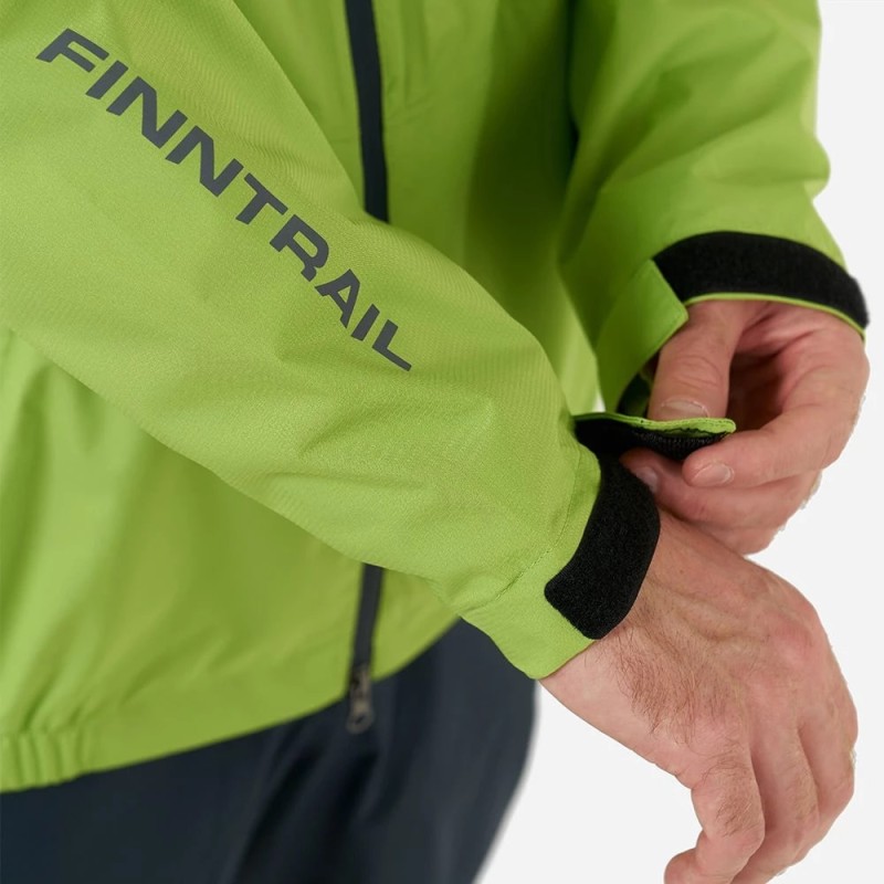 Костюм мужской Finntrail Outdoor suit 3445 AppleGreen, мембрана Hard-Tex, зеленый, размер 48-50 (M), 170-180 см