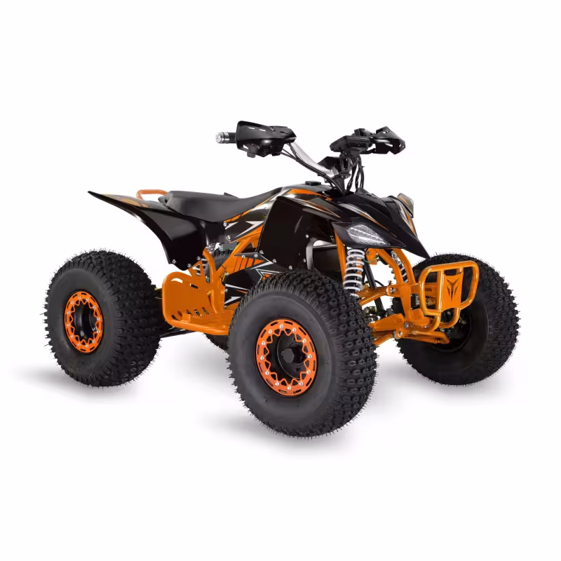 Комплект запчастей для сборки детского аккумуляторного квадроцикла Yacota E-Sport 3000W, черный/оранжевый