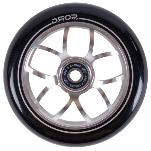 Колесо для самоката Tech Team Drop grey-black, 110 мм, серый/черный