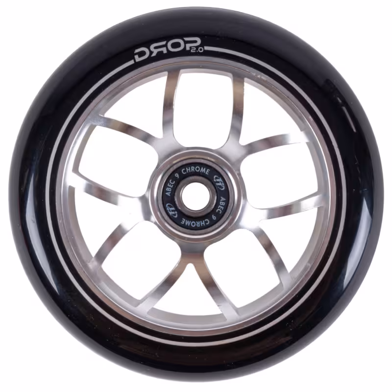 Колесо для самоката Tech Team Drop grey-black, 110 мм, серый/черный