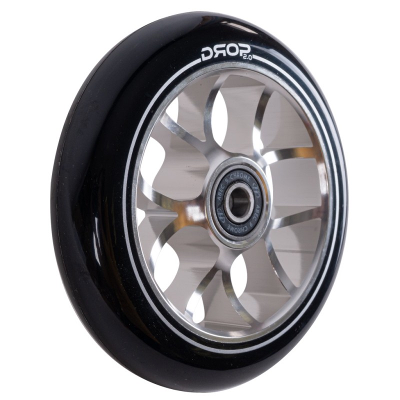 Колесо для самоката Tech Team Drop grey-black, 110 мм, серый/черный