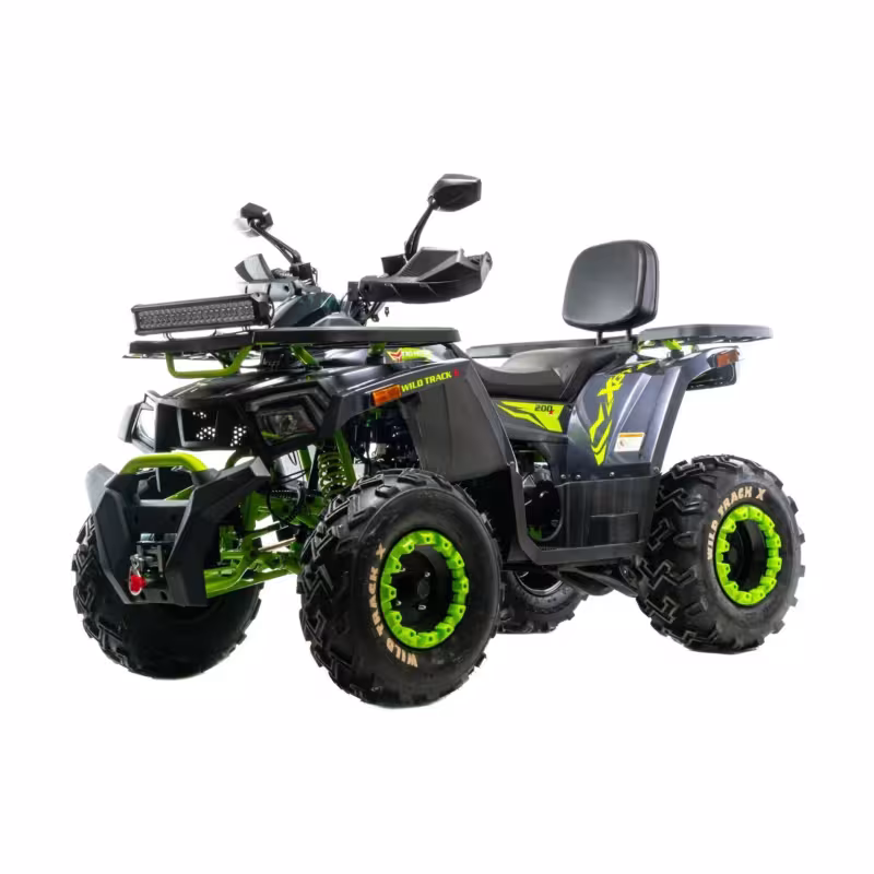 Комплект запчастей для сборки квадроцикла Motoland  VOX200 Wild Track X Winch, черный/зеленый