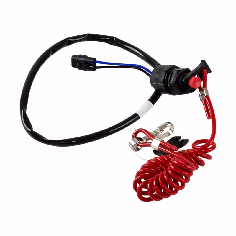 Кнопка аварийной остановки Suzuki DF9.9B/15A/20A, с чекой