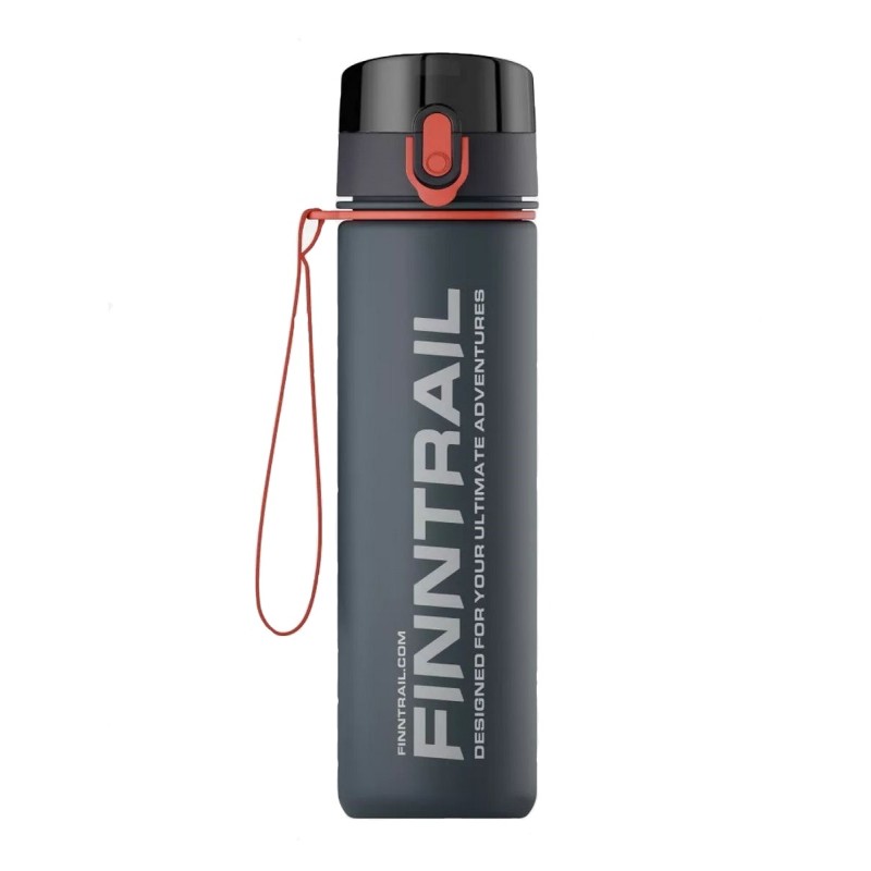 Бутылка для холодных напитков Finntrail Amulet 1014 Graphite, 0.75 л, серый