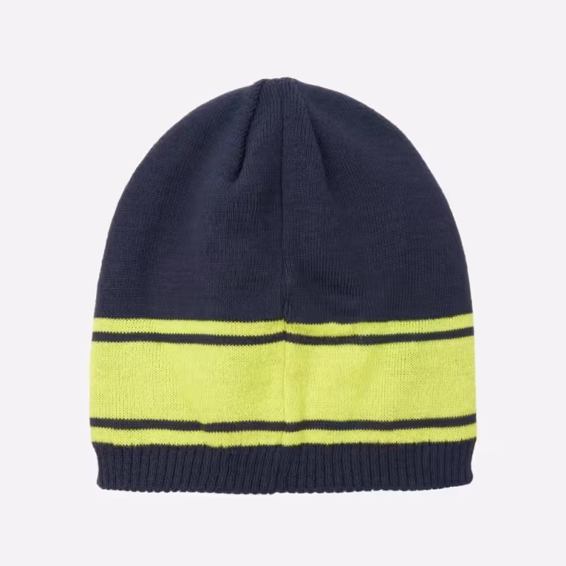 Шапка двусторонняя Finntrail Daily 9716 DarkGrey, акрил, серый/желтый, размер M-L