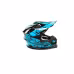Мотошлем детский GTX 632S, черный/синий, размер L