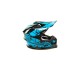 Мотошлем детский GTX 632S, черный/синий, размер L