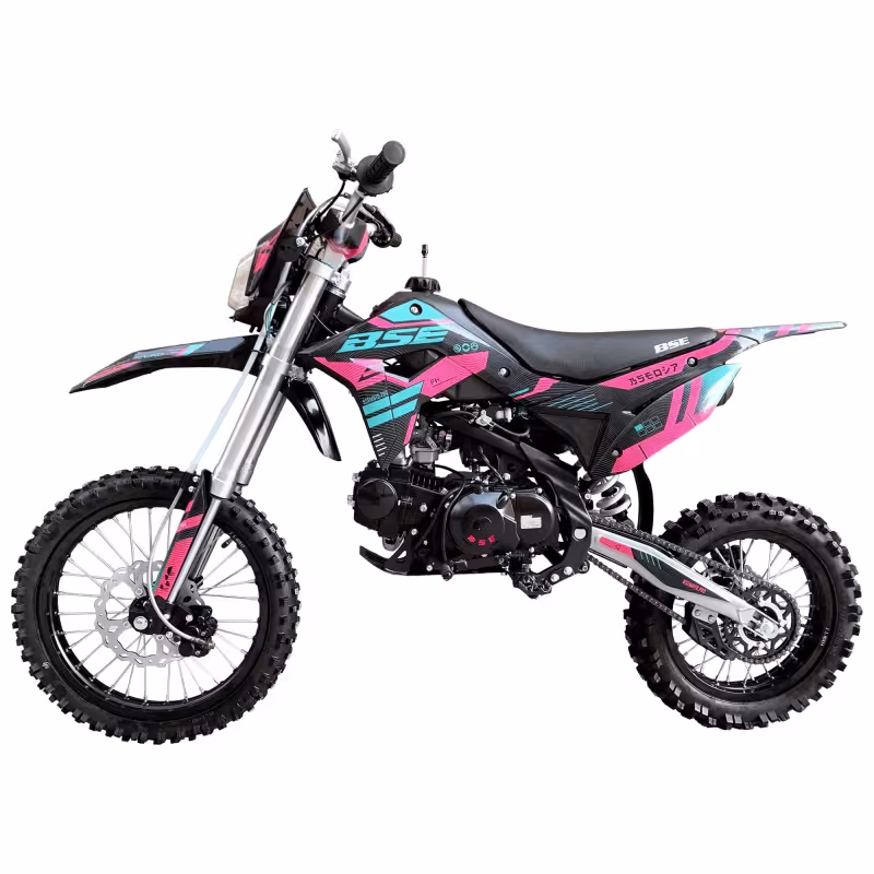 Питбайк BSE PH 125 АК47 Aquamarine 17/14