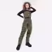 Полукомбинезон-вейдерсы женский Finntrail Rachel 1520, мембрана Hard-Tex, CamoShadowGreen, зеленый, размер SQ/38, 160-170 см
