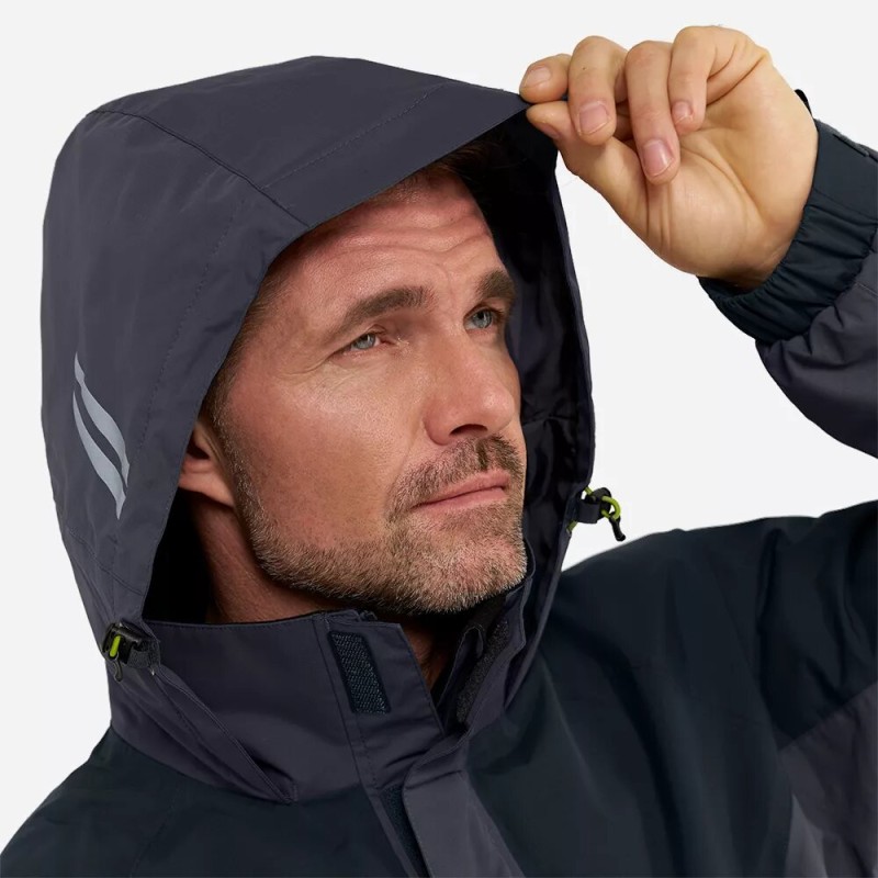 Костюм мужской Finntrail GT 3465 Graphite, мембрана Hard-Tex, серый, размер 44-46 (S), 165-175 см