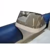 Консоль рулевая Спорт со стеклом, белый