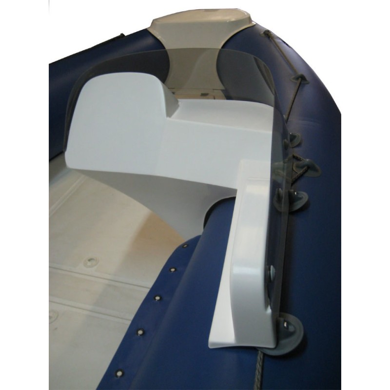 Консоль рулевая Спорт со стеклом, белый