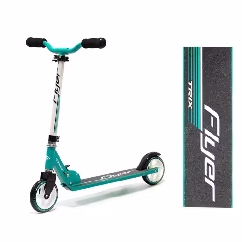 Самокат Trix Flyer, бирюзовый