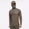 Лонгслив мужской Finntrail Vizard 6608 Khaki, полиэстер, хаки, размер 50-52 (L), 175-185 см