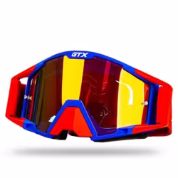 Мотоочки GTX 5025, синий/красный