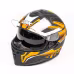 Мотошлем GTX 5672 #2 Black/Fluo Orange/Grey, черный/белый/оранжевый, размер M