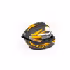 Мотошлем GTX 5672 #2 Black/Fluo Orange/Grey, черный/белый/оранжевый, размер XL