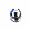 Мотошлем GTX 578 #3 Black/Pink/Blue/White, черный/розовый/синий/белый, размер L