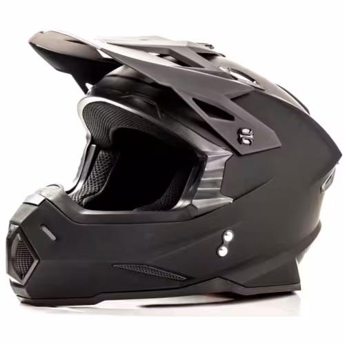 Мотошлем  Hizer J6801 #3, черный матовый, размер L