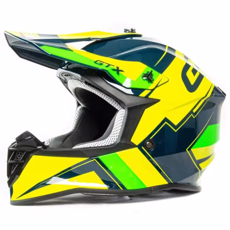 Мотошлем  GTX 633, зеленый, размер L