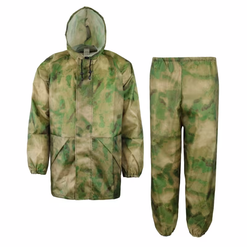 остюм-дождевик мужской Элементаль, оксфорд, камуфляж, размер 60-62