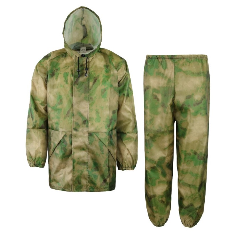 остюм-дождевик мужской Элементаль, оксфорд, камуфляж, размер 60-62