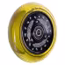 Колесо для самоката Tech Team Hollow core, yellow transparent, 100 мм, желтый/прозрачный