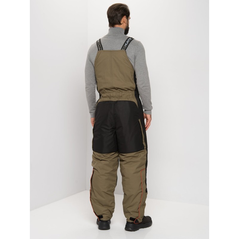 Костюм мужской Huntsman (Восток) Siberia, ткань Breathable, хаки/черный, размер 68-70, 182-188 см