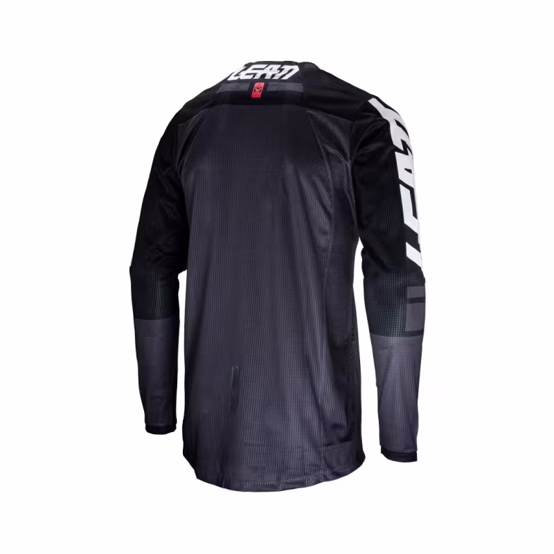 Джерси мужское Leatt Moto 4.5 X-Flow Jersey Black, полиэстер, черный, размер M
