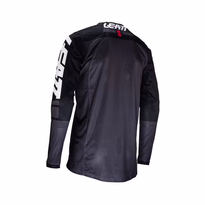 Джерси мужское Leatt Moto 4.5 X-Flow Jersey Black, полиэстер, черный, размер M