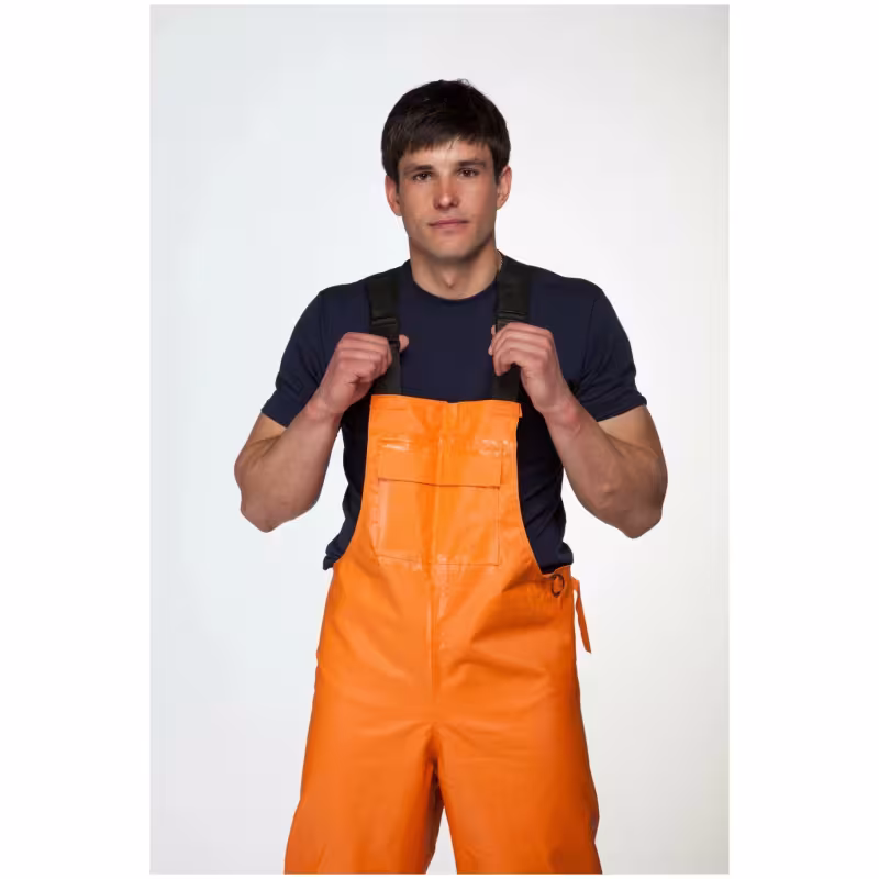 Костюм-дождевик мужской Петроканат Рокон Фишерман, ПВХ, оранжевый, размер 52-54, 170-176 см